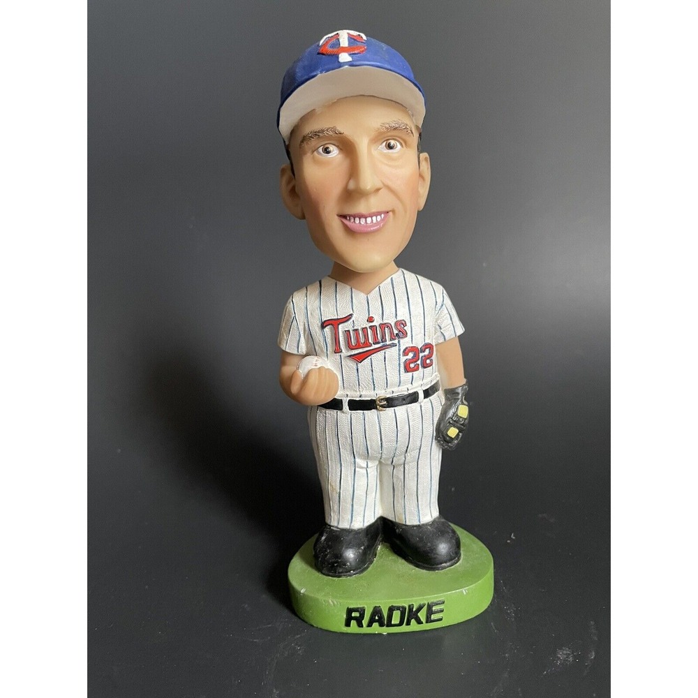 #22 BRAD RADKE Bobble Head Doll Minnesota‎ Twins Bobblehead